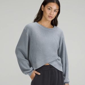 Lululemon Reversible Crossover Sweater